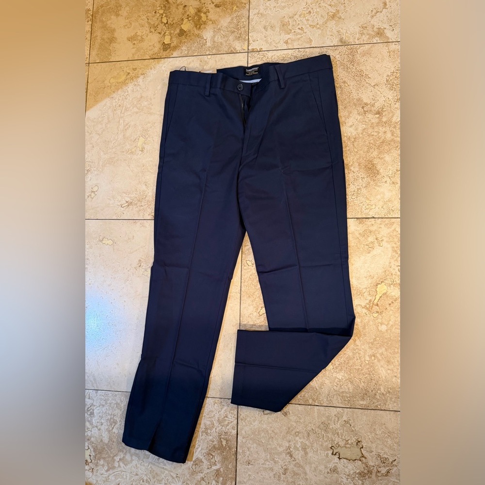 Elegant Men's Navy Dress Pants